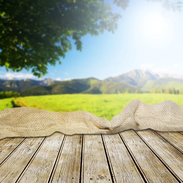 Empty table — Stock Photo, Image