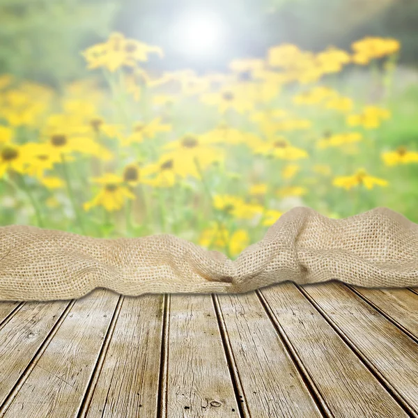 Empty table — Stock Photo, Image