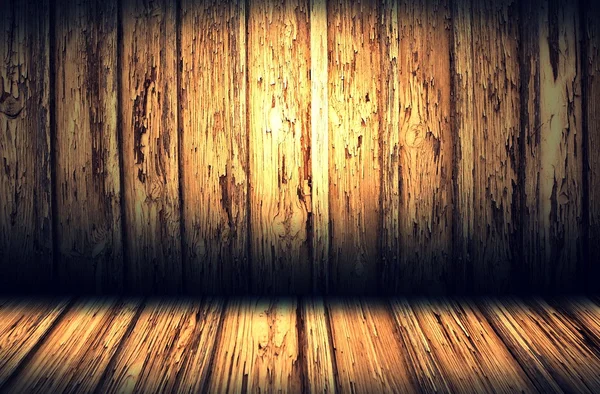 Wooden panel wall interior background — Stock Photo, Image
