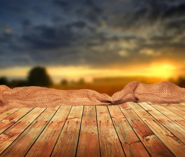 Empty table — Stock Photo, Image