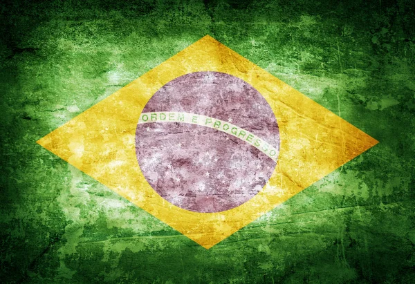 Bandiera Brasile — Foto Stock