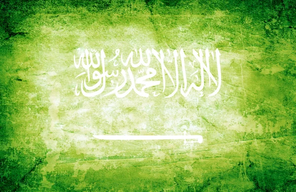 Saudi-arabische Flagge — Stockfoto