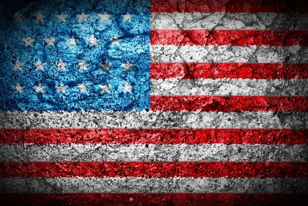 Σημαία ΗΠΑ grunge — Φωτογραφία Αρχείου
