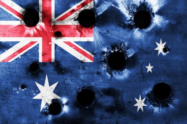 İkinci Dünya Savaşı metal plaka eski uçakta bayrak