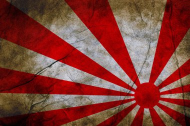 yükselen güneş Japonya bayrağı
