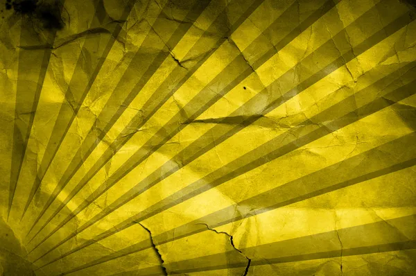 Grunge yellow background with stripe pattern — Stock Photo, Image