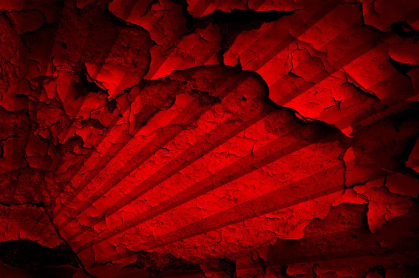 Grunge sfondo rosso con motivo a strisce — Foto Stock