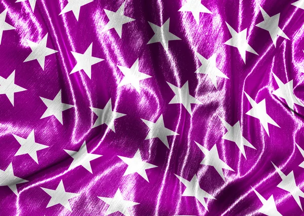 Silk bakgrund med stjärnor — Stockfoto