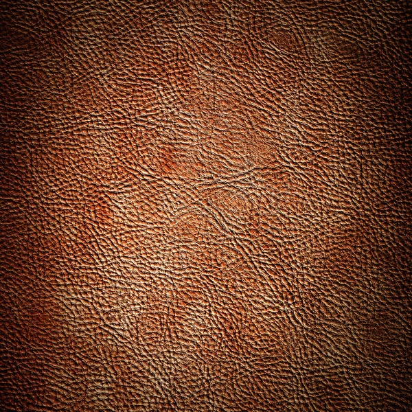 Brown leather texture — Stock Photo, Image