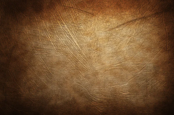 Eski koyu kahverengi deri arka plan — Stok fotoğraf