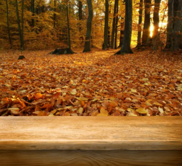 Empty table — Stock Photo, Image