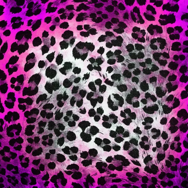 Fond ou texture motif léopard gros plan — Photo