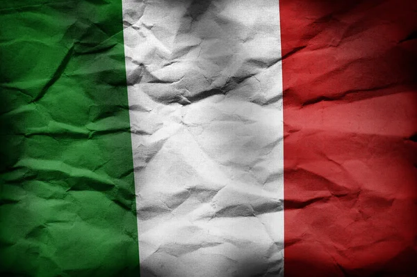 Bandiera Grunge d'Italia — Foto Stock