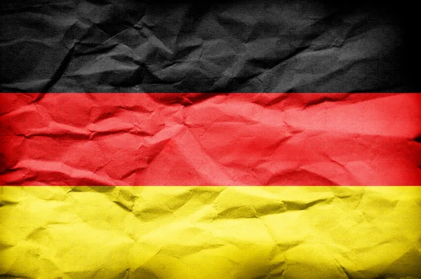 Bandera grunge de alemania — Foto de Stock