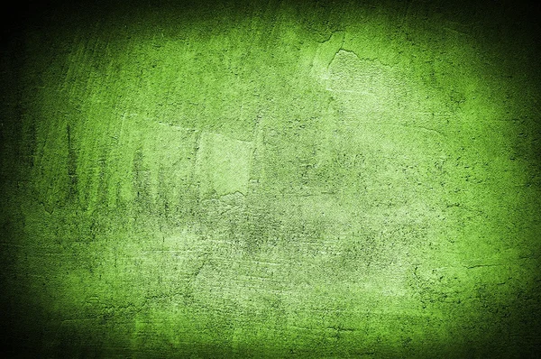 Texture ou fond de mur vert grunge — Photo