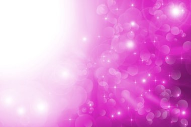 Pink bokeh circles background or texture clipart