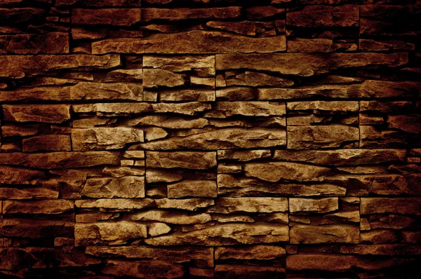 Altes Mauermuster aus braunen Ziegeln — Stockfoto