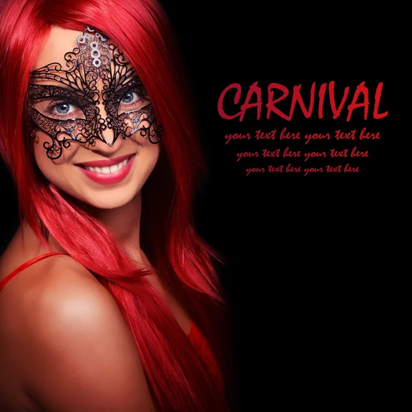 Gadis karnaval — Stok Foto