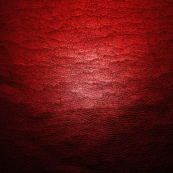 Texture o sfondo in pelle rossa — Foto Stock
