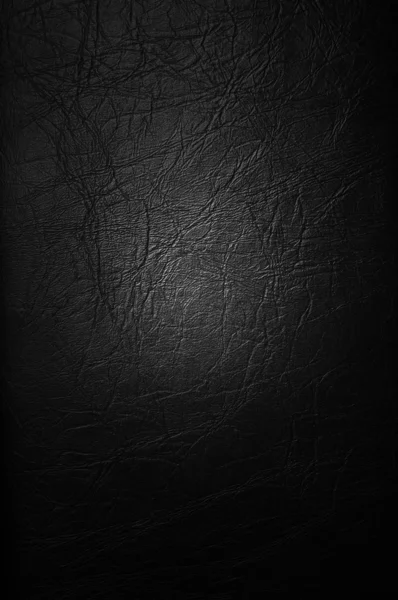 Texture o sfondo in pelle nera — Foto Stock