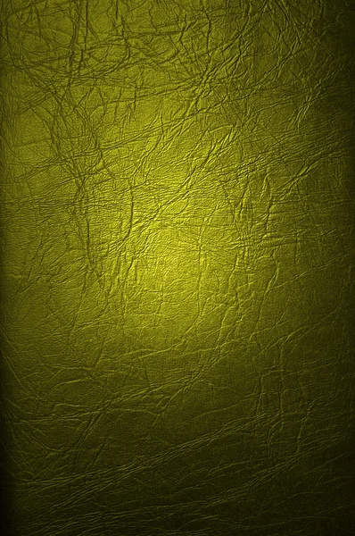 Textura o fondo de cuero verde —  Fotos de Stock