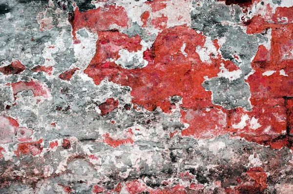Grunge rood muur textuur — Stockfoto