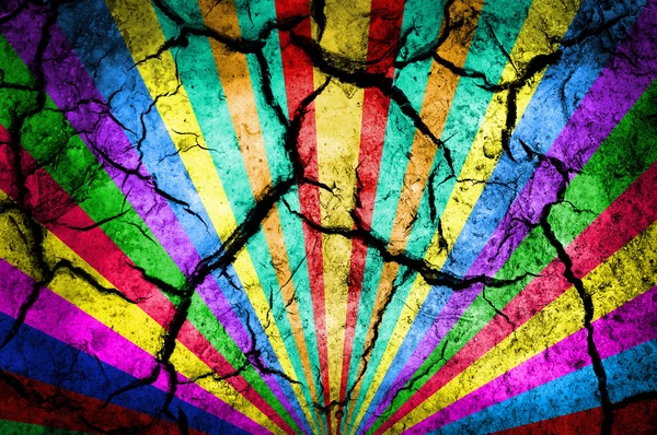 Grunge listras coloridas fundo — Fotografia de Stock