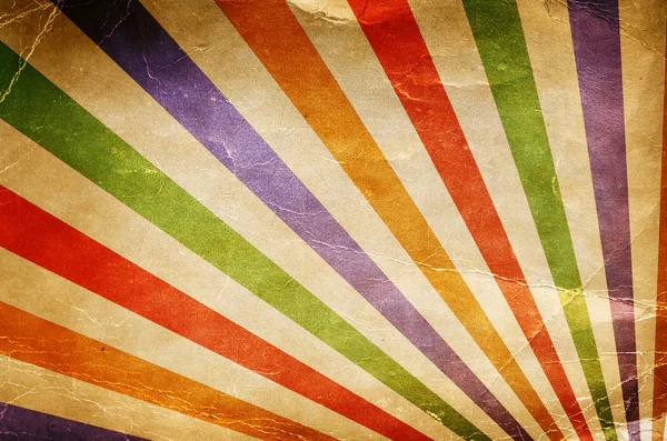 Multicolor napsugarak grunge háttér. — Stock Fotó