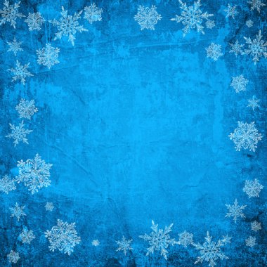 Mavi Noel arkaplanı