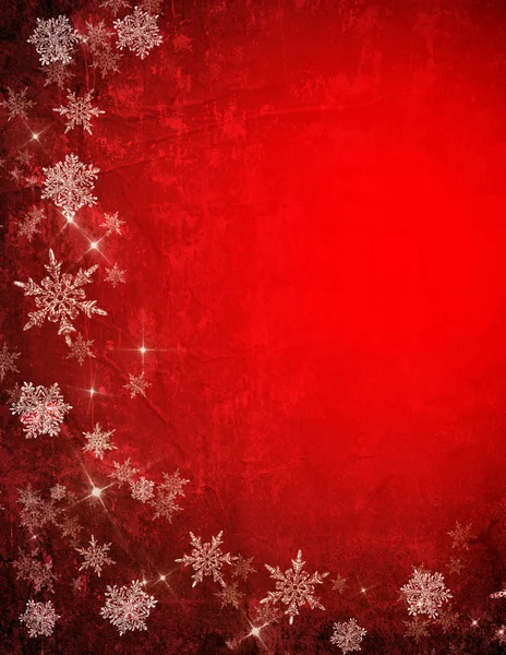 Red Christmas background — Stock Photo, Image