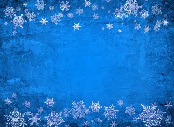 Fondo azul de Navidad —  Fotos de Stock