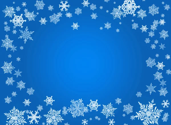 Blue Christmas background — Stock Photo, Image