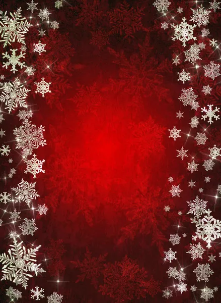 Piros karácsonyi háttér — Stock Fotó