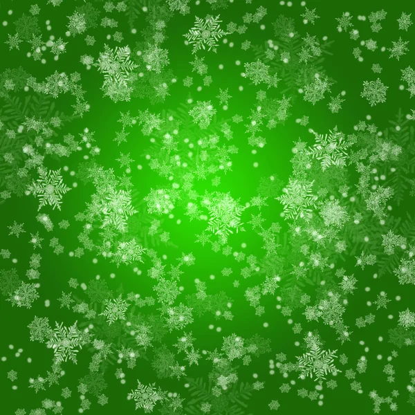 Grüne Weihnachten Hintergrund — Stockfoto