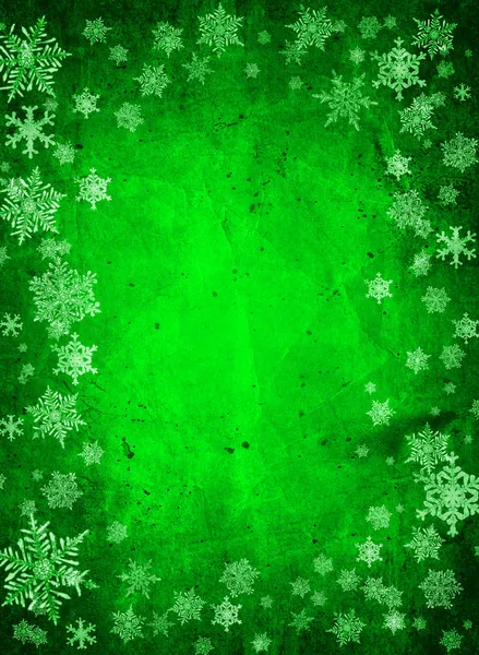 Green christmas background — Stock Photo, Image