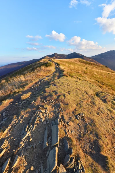 Bieszczady bergen — Stockfoto