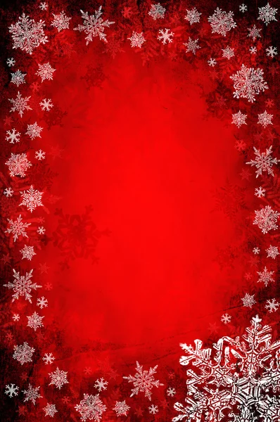 Fondo rojo de Navidad — Foto de Stock