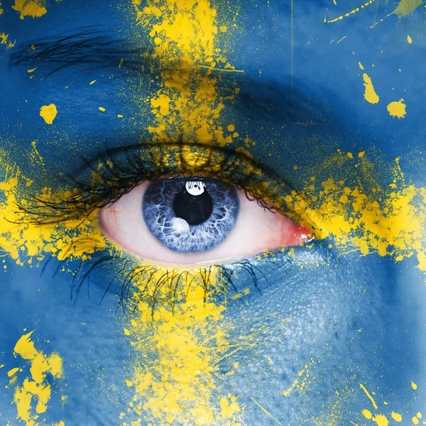 Sweden flag — Stock Photo, Image