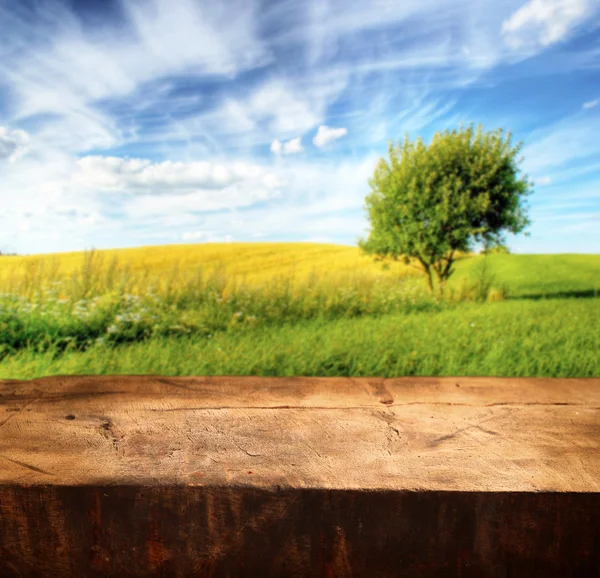 Empty table — Stock Photo, Image