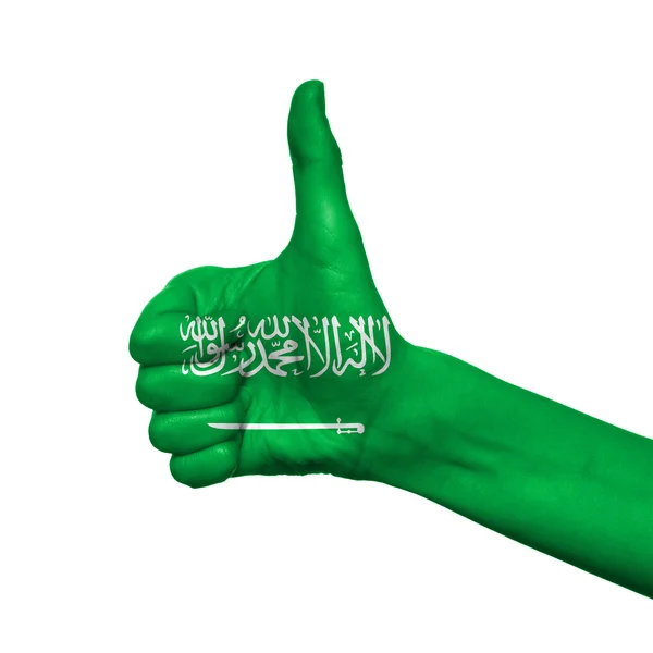 Saudi-arabische Flagge — Stockfoto