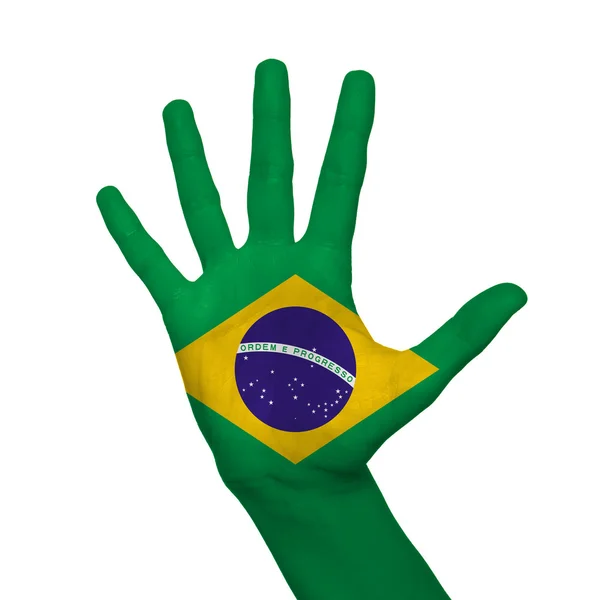 Brazil flag — Stock Photo, Image