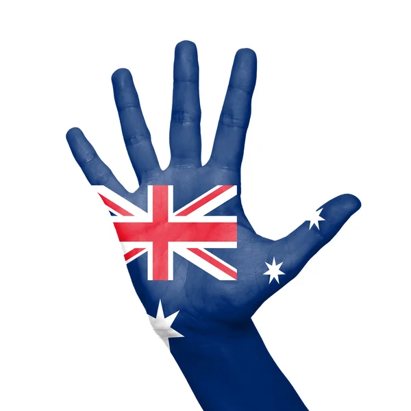 Australische Flagge — Stockfoto