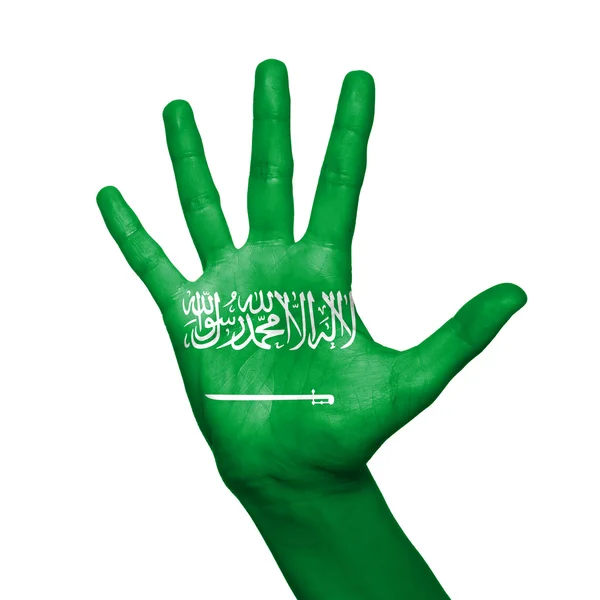 Bandeira da Arábia Saudita — Fotografia de Stock