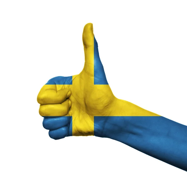 瑞典国旗 — 图库照片