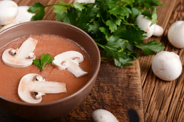 Mushrooms cream — Stock Image Mushrooms cream Stock Picture