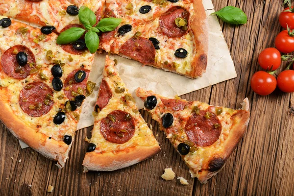 Pizza — Foto Stock