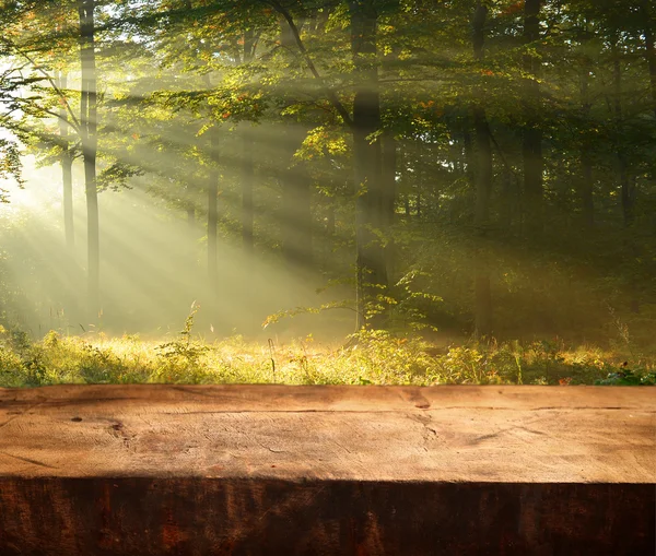 Empty table — Stock Photo, Image