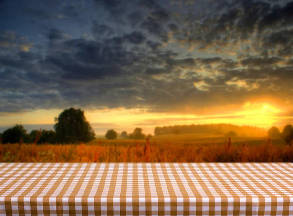 Empty table — Stock Photo, Image