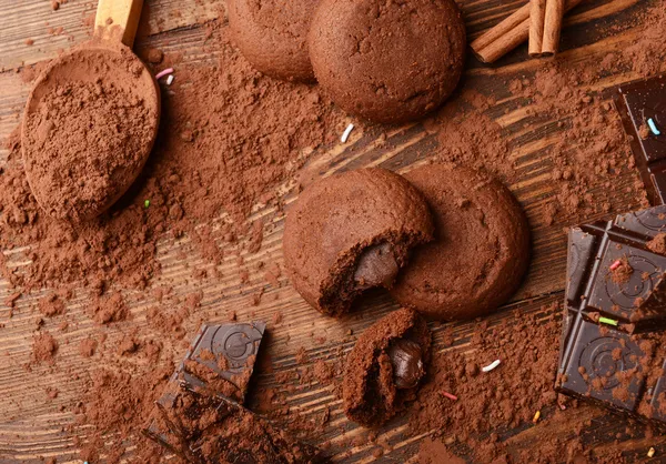 Biscuits au chocolat — Photo