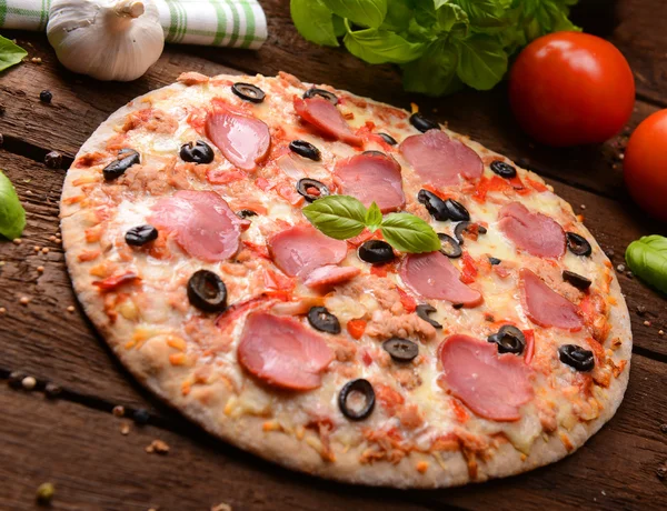 Pizza — Foto Stock